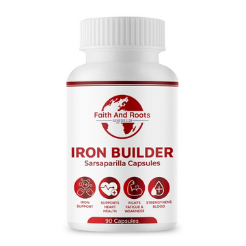 Iron Builder | 90 Sarsaparilla Capsules