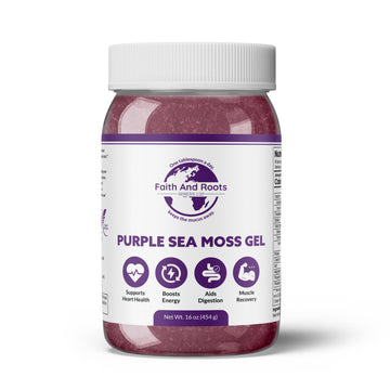 Premium Purple Sea Moss Gel | 16oz