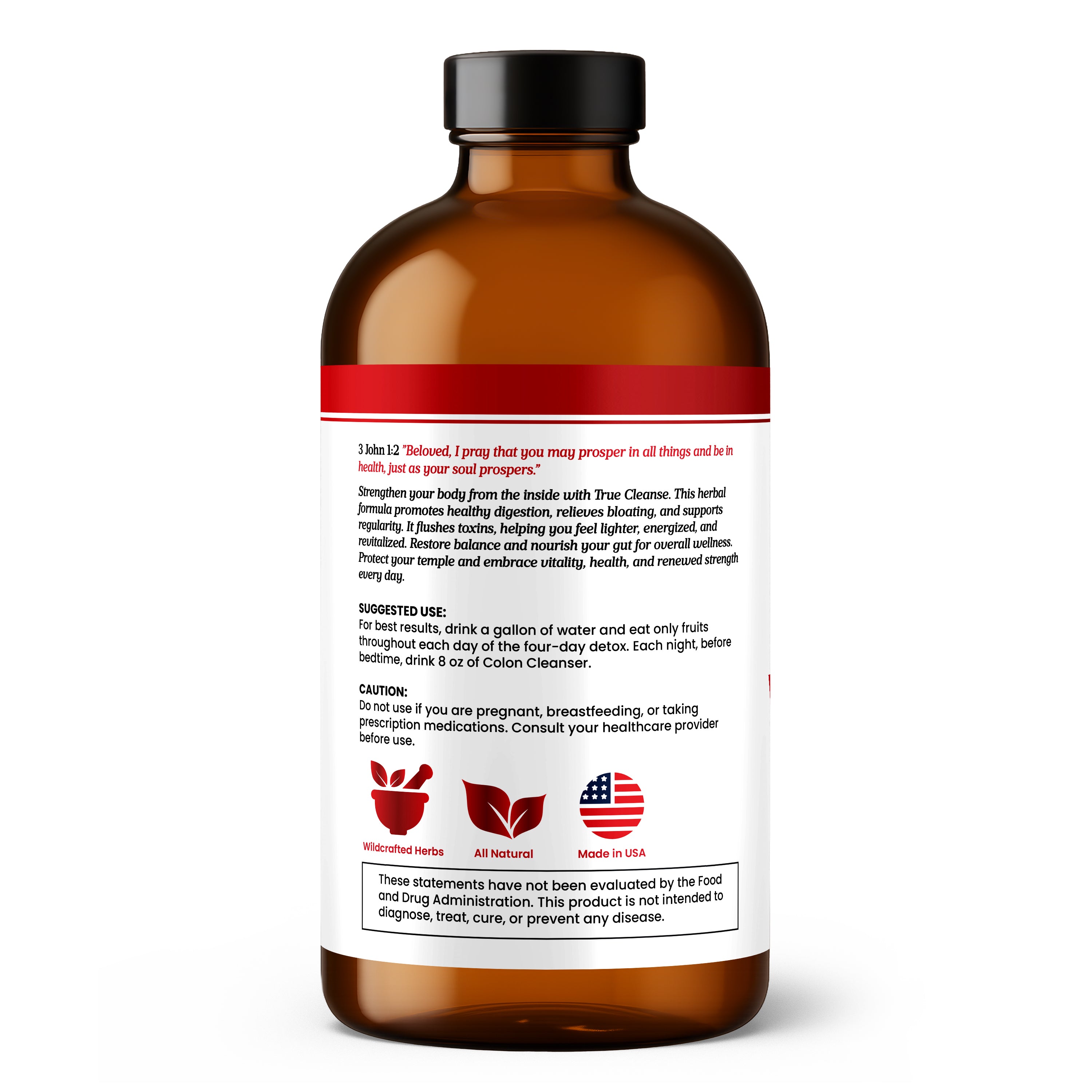 Vital Flush | Premium 32 oz Colon Cleanser Detox Formula