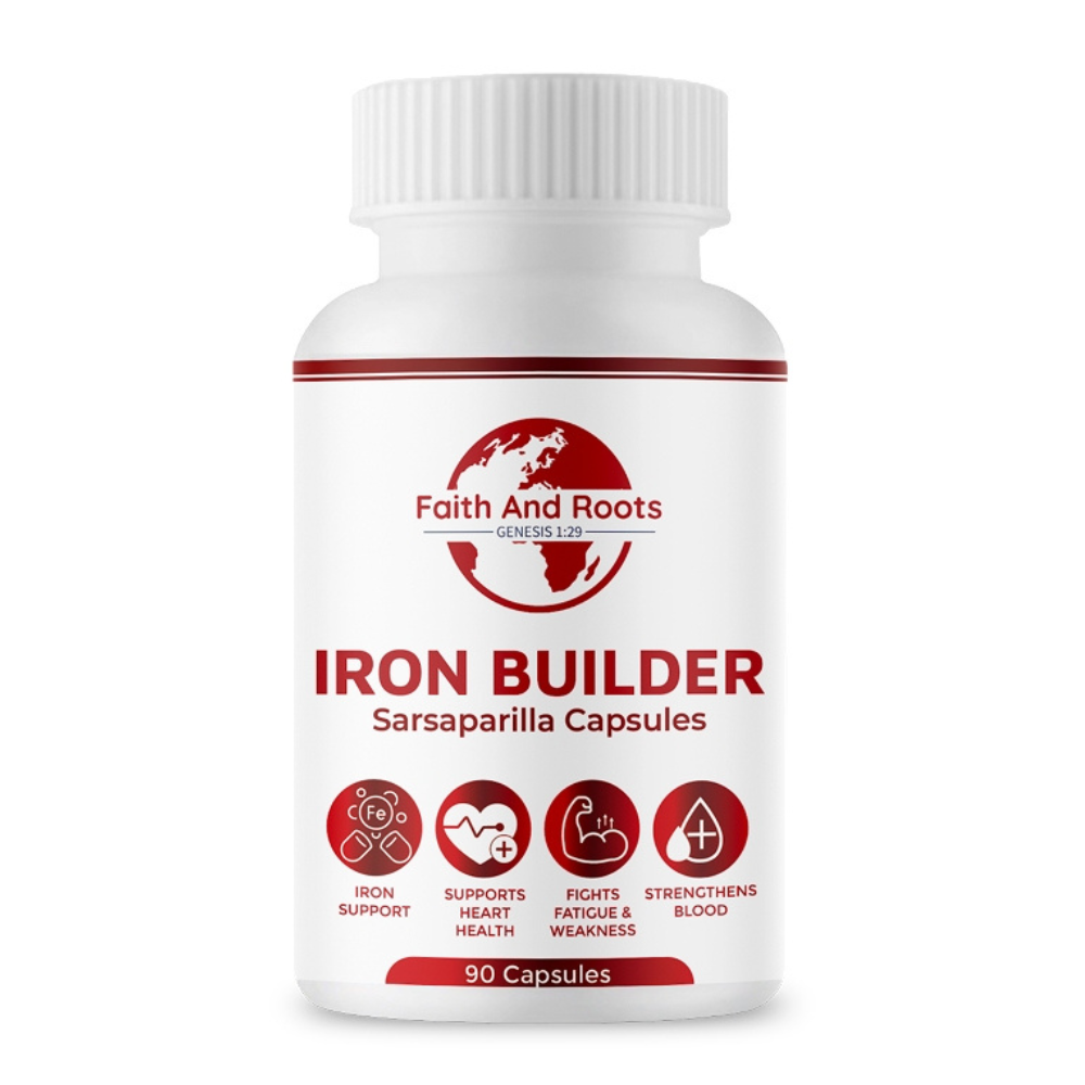 Iron Builder | 90 Sarsaparilla Capsules