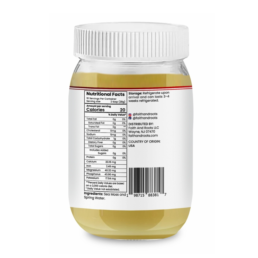 Pure Sea Moss Gel | 16 oz