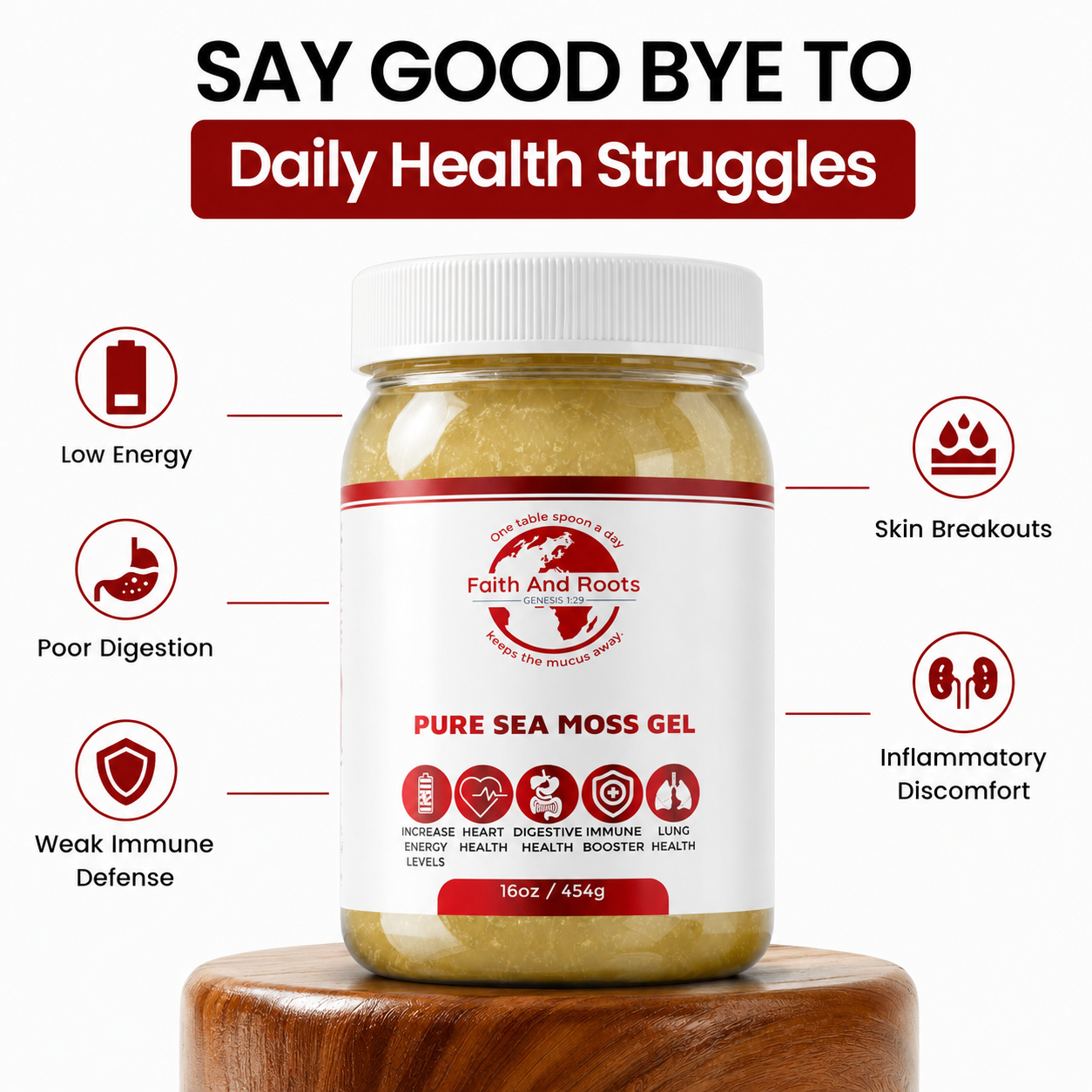 Pure Sea Moss Gel | 16 oz