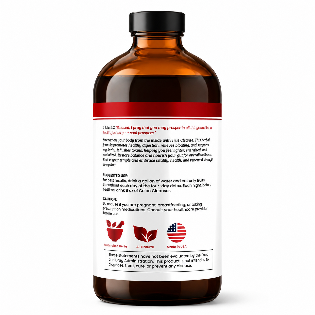 Vital Flush | Advanced Colon Cleanse & Full Body Detox | 32 oz
