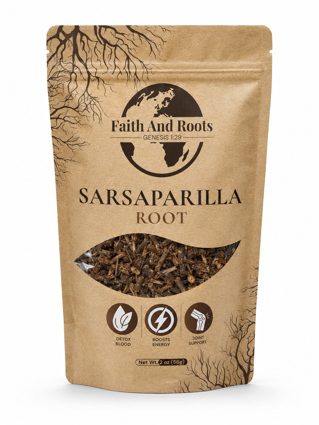 Sarsaparilla Root Pouch | 2oz