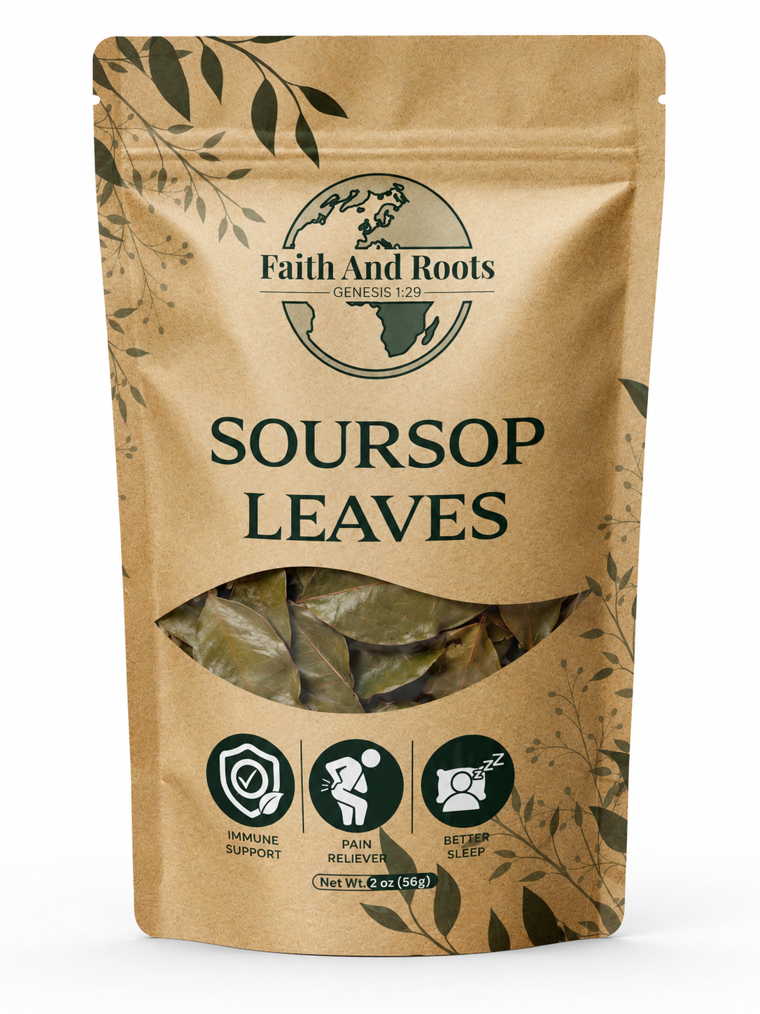Soursop Leaves Pouch | Sleep Aid 2oz